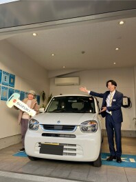 K様　ご納車おめでとうございます。